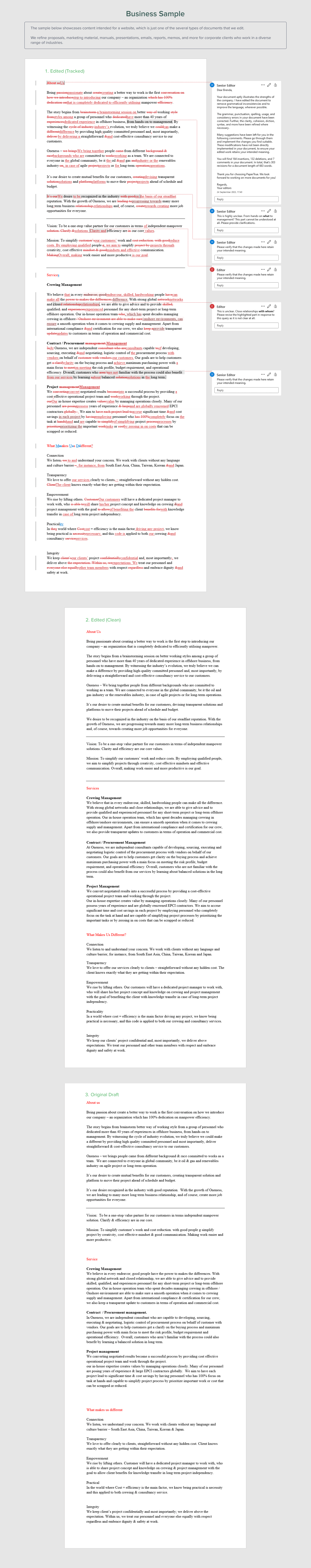  Business Sample