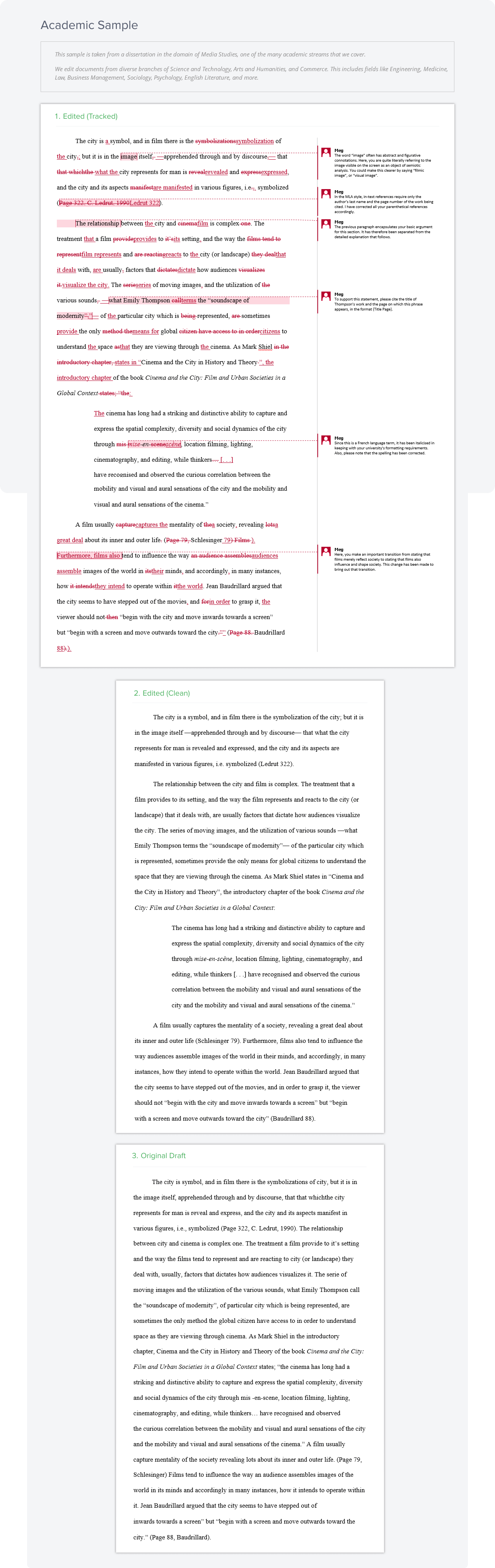Academic Sample