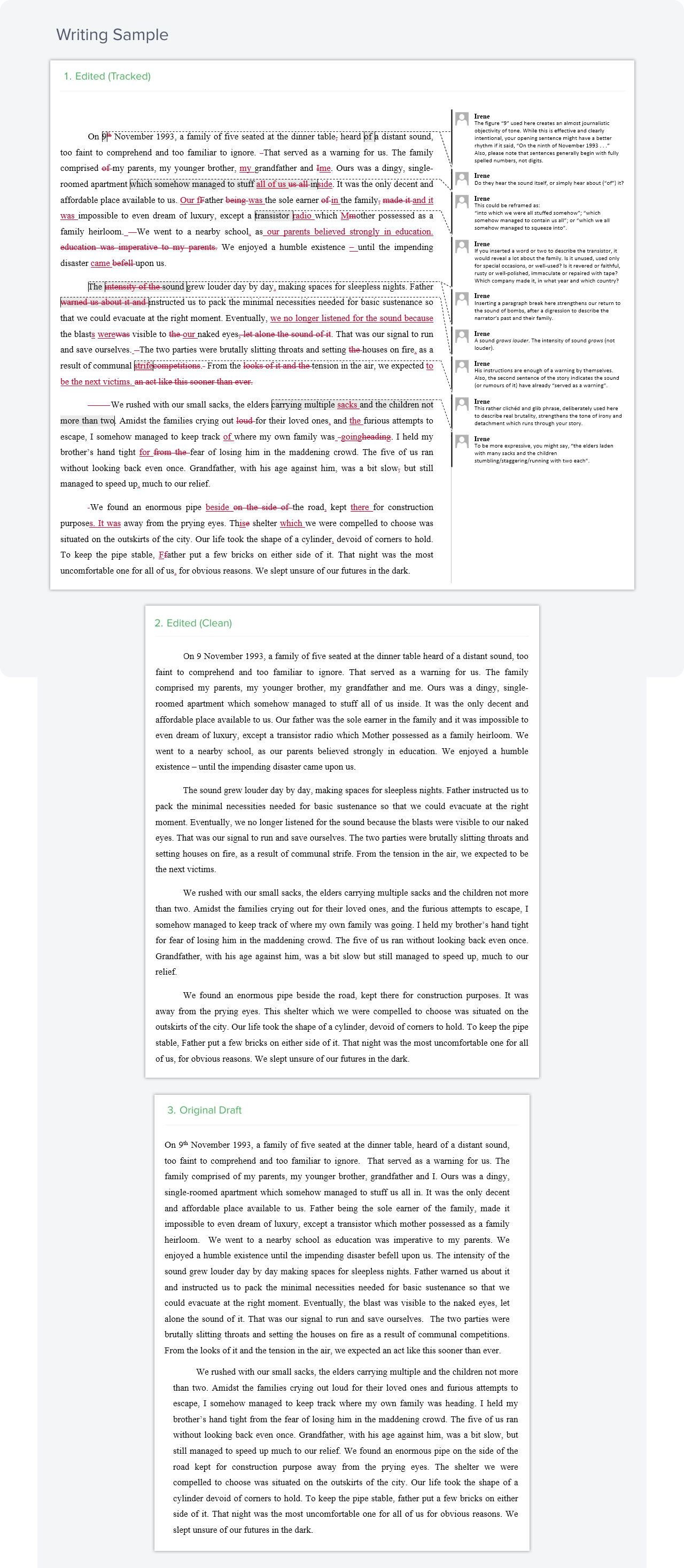 Authors Sample